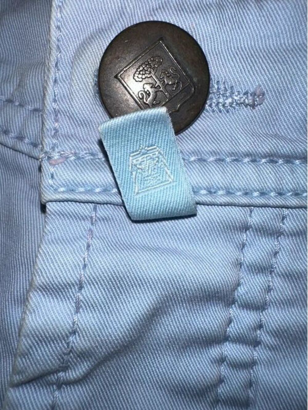 Corneliani ID Luxury Denim Trousers Italian Mens Pants 35 - Picture 10 of 16